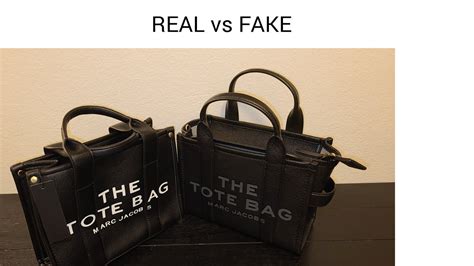 real vs fake marc jacobs bag|marc jacobs tote bag knockoff.